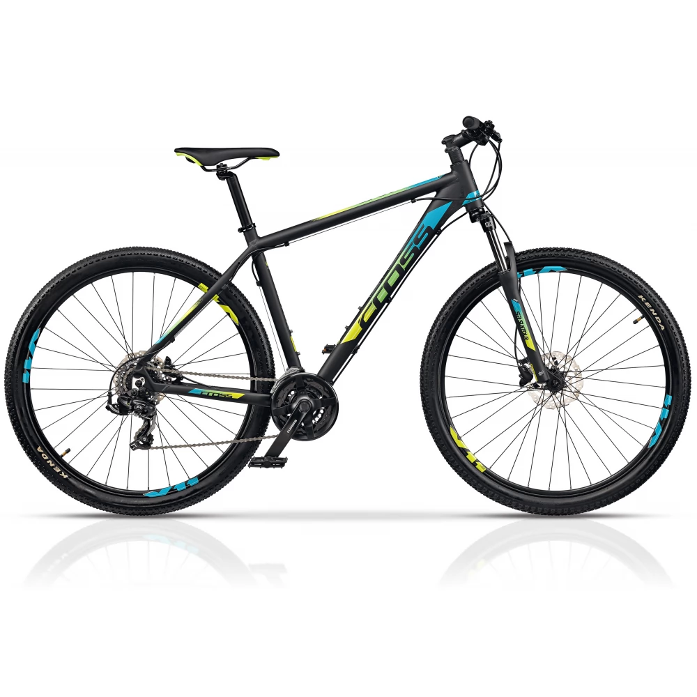 CROSS CYCLE GRX 7 DB 29 MTB man 46 matt black green iPoncomp