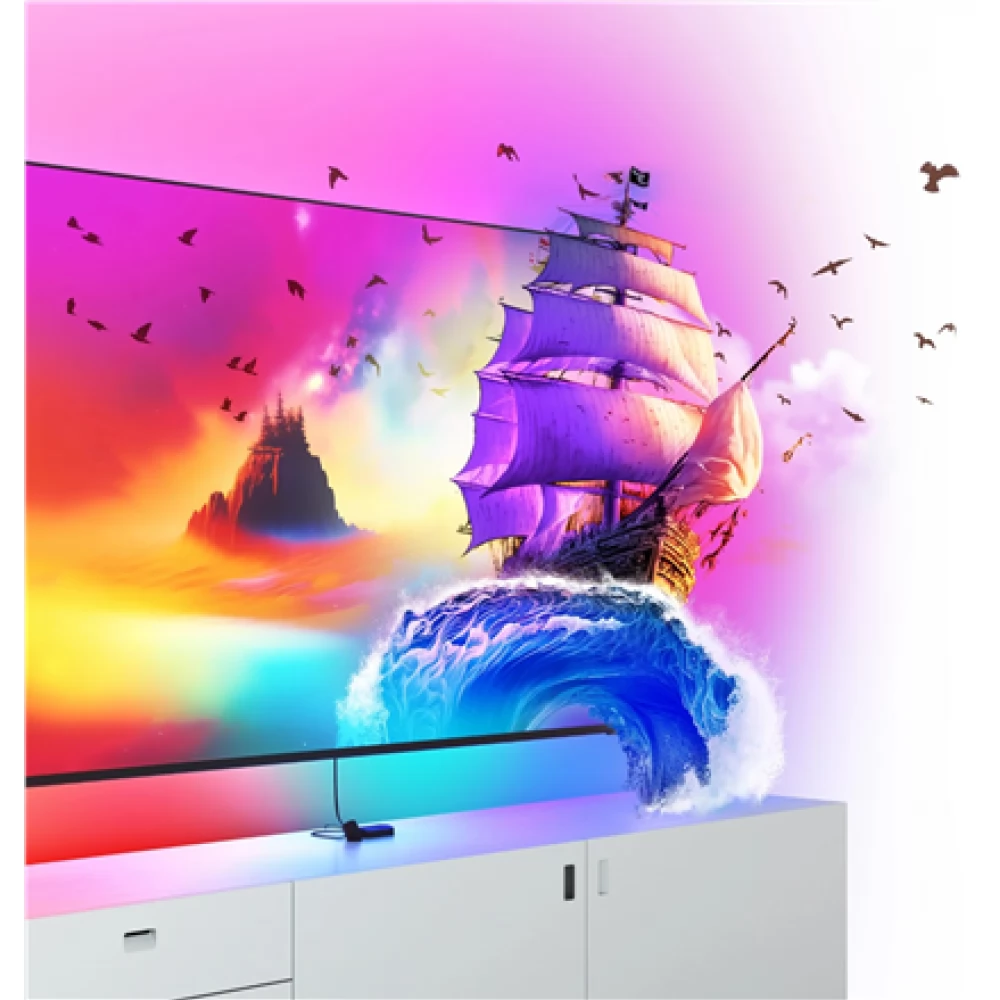 NANOLEAF 4D TV Screen Mirror + Light Strips Kit (for TV & Monitor up to