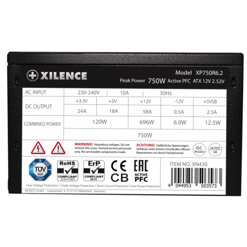 XILENCE Performance C+ 750W - iPoncomp.com