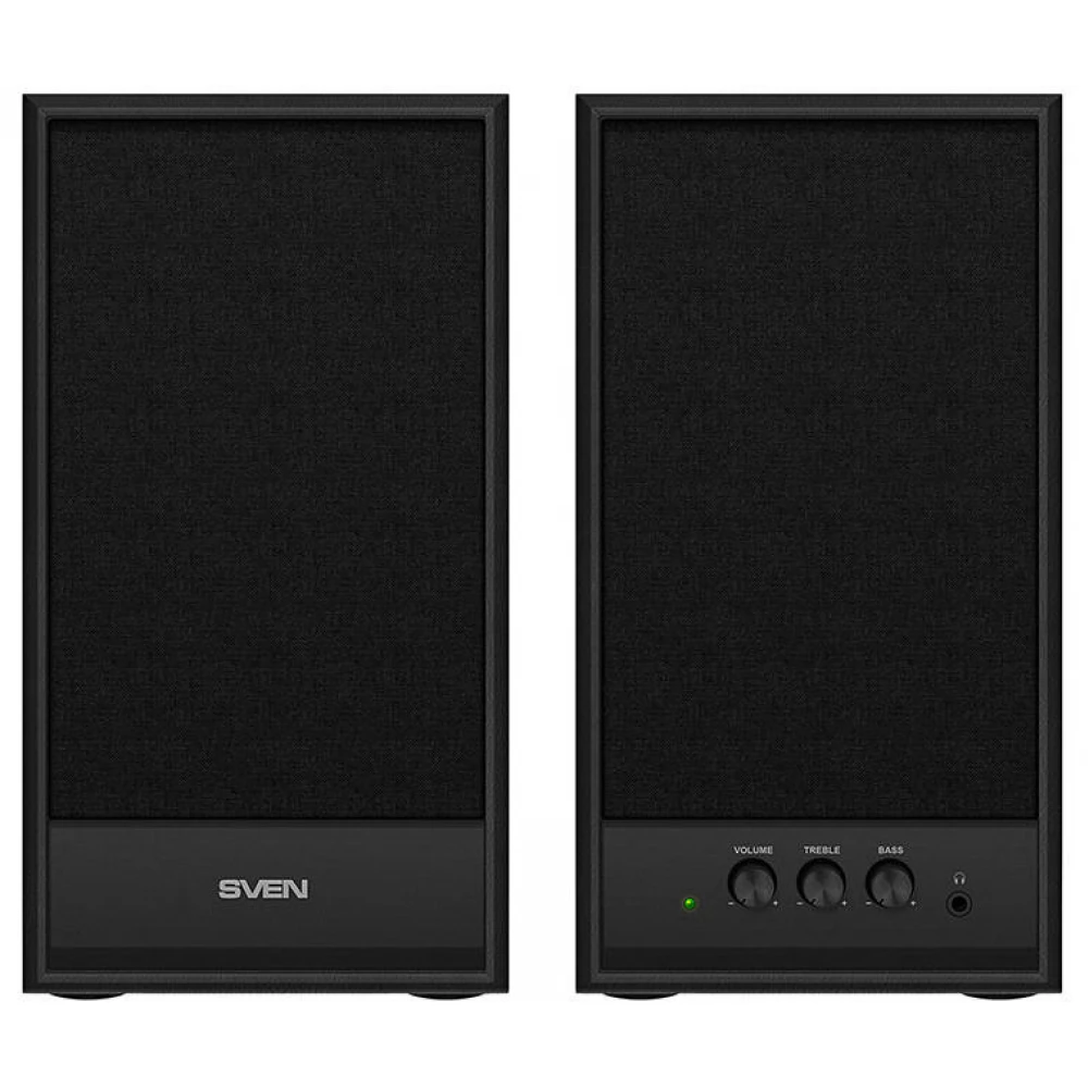SVEN SPS-702 Speaker 2.0 black - iPoncomp.com