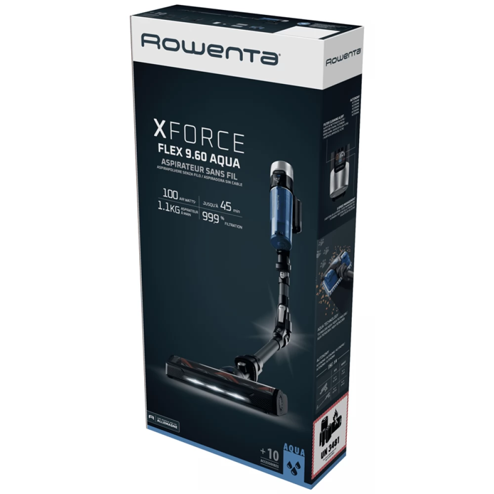 ROWENTA RH20C7WO X-Force Flex 9.60 Aqua Auto 3 in 1 Vacuum cleaner - iPon -  hardware and software news, reviews, webshop, forum