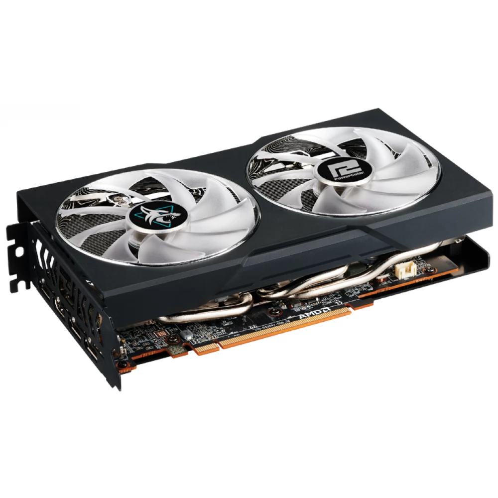 Powercolor rx 7600 hellhound 8gb | gddr6 | hdmi 3xdisplayport | gaming grafična kartica 1 Grafična kartica powercolor hellhound amd radeon rx 7600 8gb komponentko