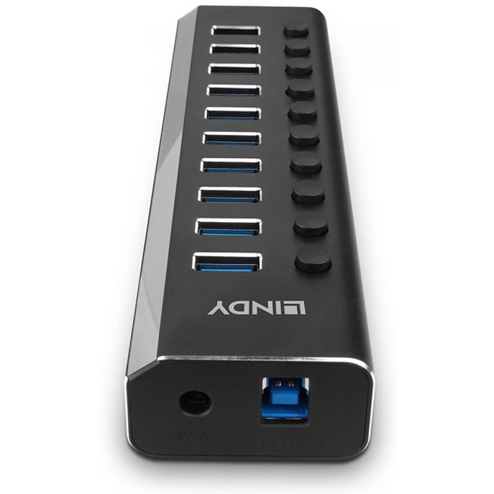 Hub USB LINDY Noir main image 1