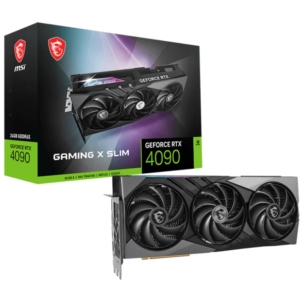 MSI GAMING X SLIM GeForce RTX 4090 24GB GDDR6X DLSS3 - iPoncomp.com