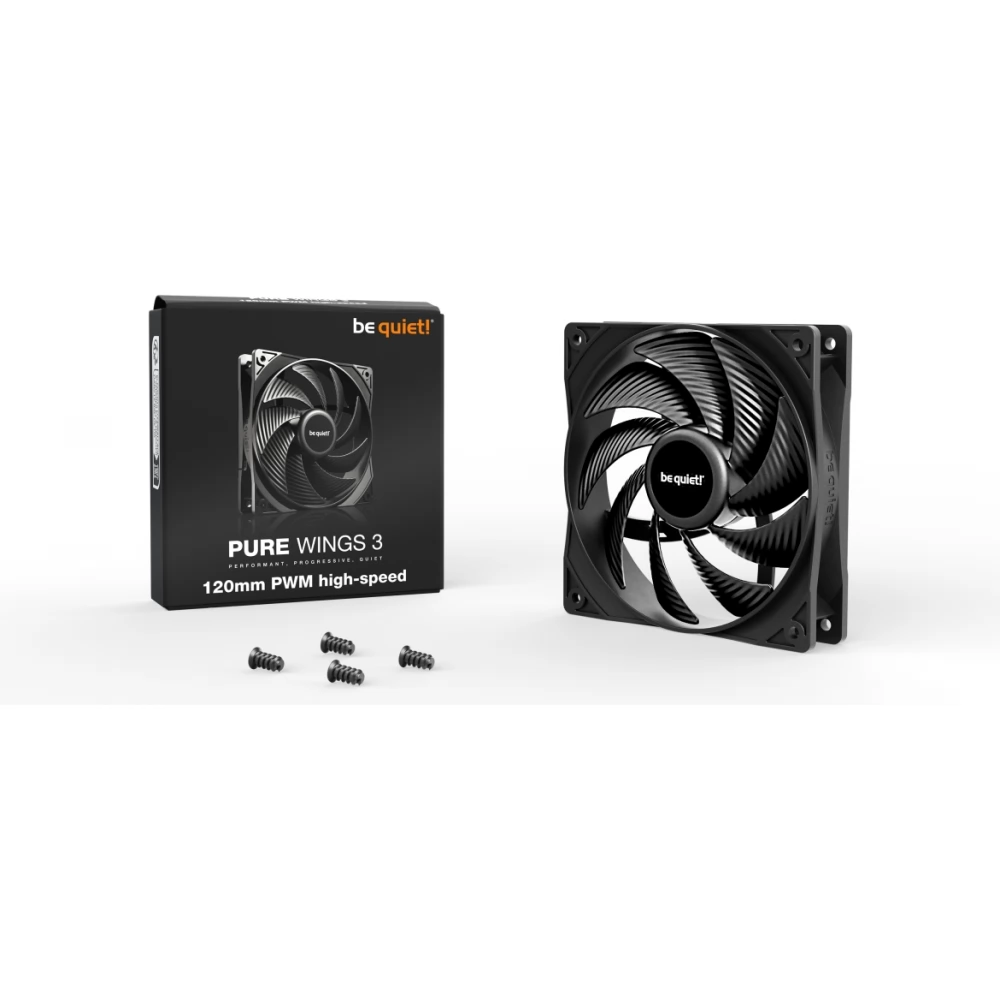 BE QUIET! Pure Wings 3 120mm PWM High Speed fekete - iPon.hu
