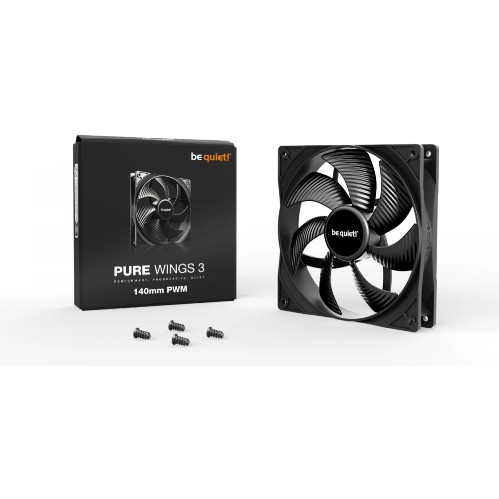 BE QUIET! Pure Wings 3 140mm PWM black - iPoncomp.com