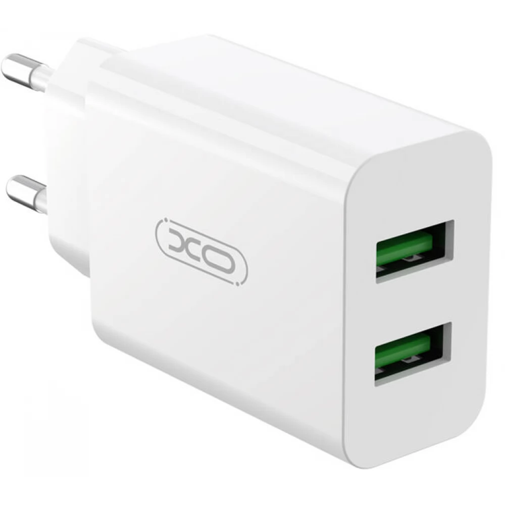 USB Charger AK-CH-13 USB-A + USB-C PD 5-12V / max. 3A 36W Quick Charge 3.0