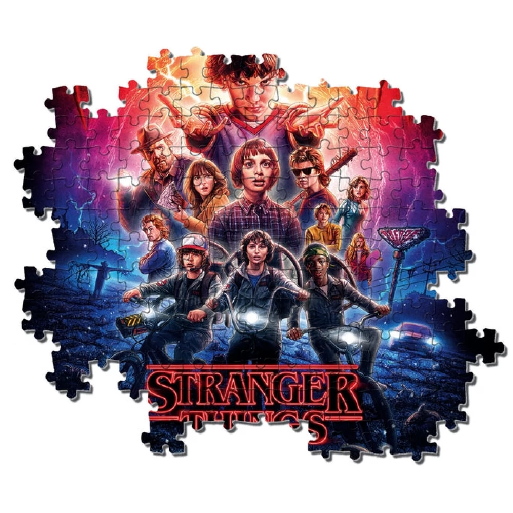 CLEMENTONI Puzzle game 1000 pieces Netflix Stranger Things 39543 iPoncomp
