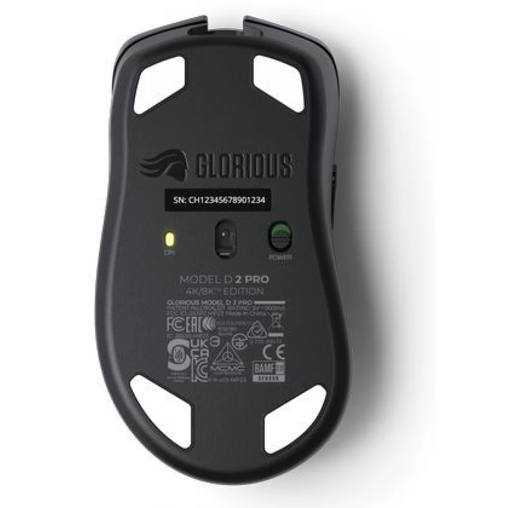GLORIOUS Model D 2 Pro Wireless 4K/8K black - iPoncomp.com