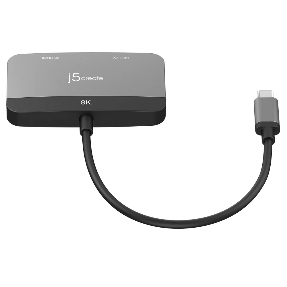 J5create 8k Usb C To Dual Hdmi Display Adapter Iponhu 7401