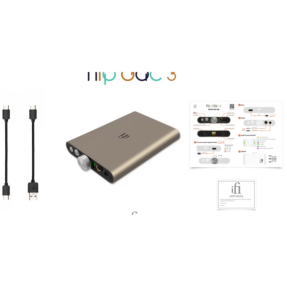 IFI HIP-DAC3 USB 3.0 DAC - iPoncomp.com