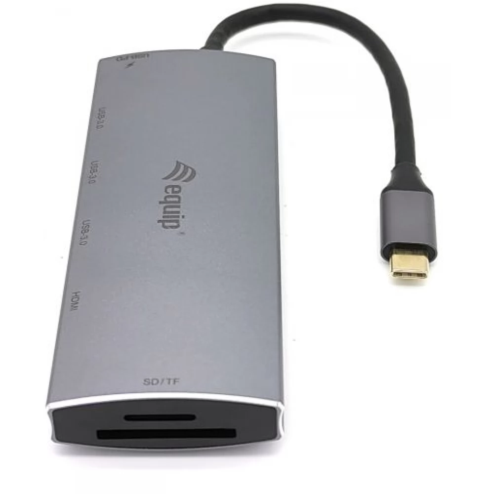 133482 USB-C 7 in 1 Multifunctional Adapter, HDMI, USB 3.0, TF