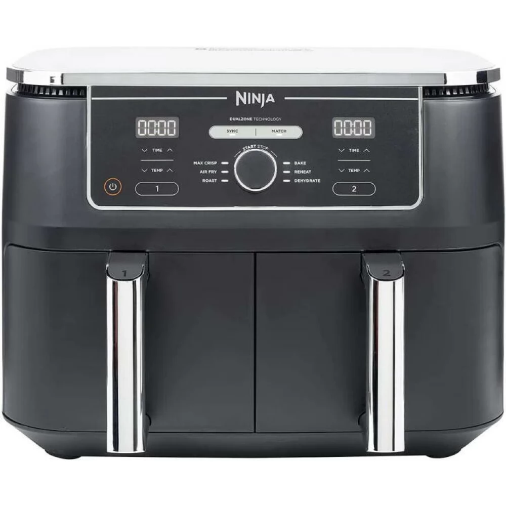 NINJA KITCHEN AF400EU Foodi Max Dual Zone Forrólevegős sütő 9.5L fekete ...