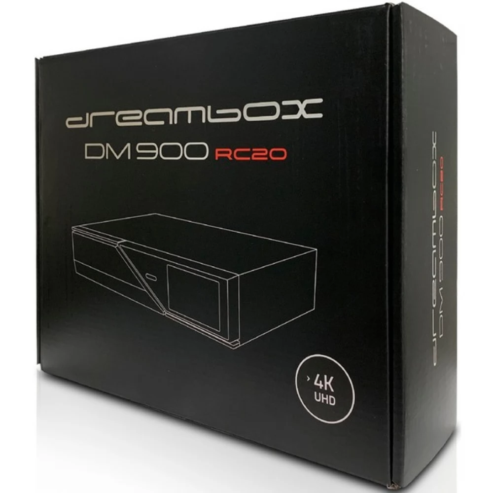 Dm900 DREAMBOX DM900 RC20 UHD 4K Sat-Receiver - iPoncomp.com