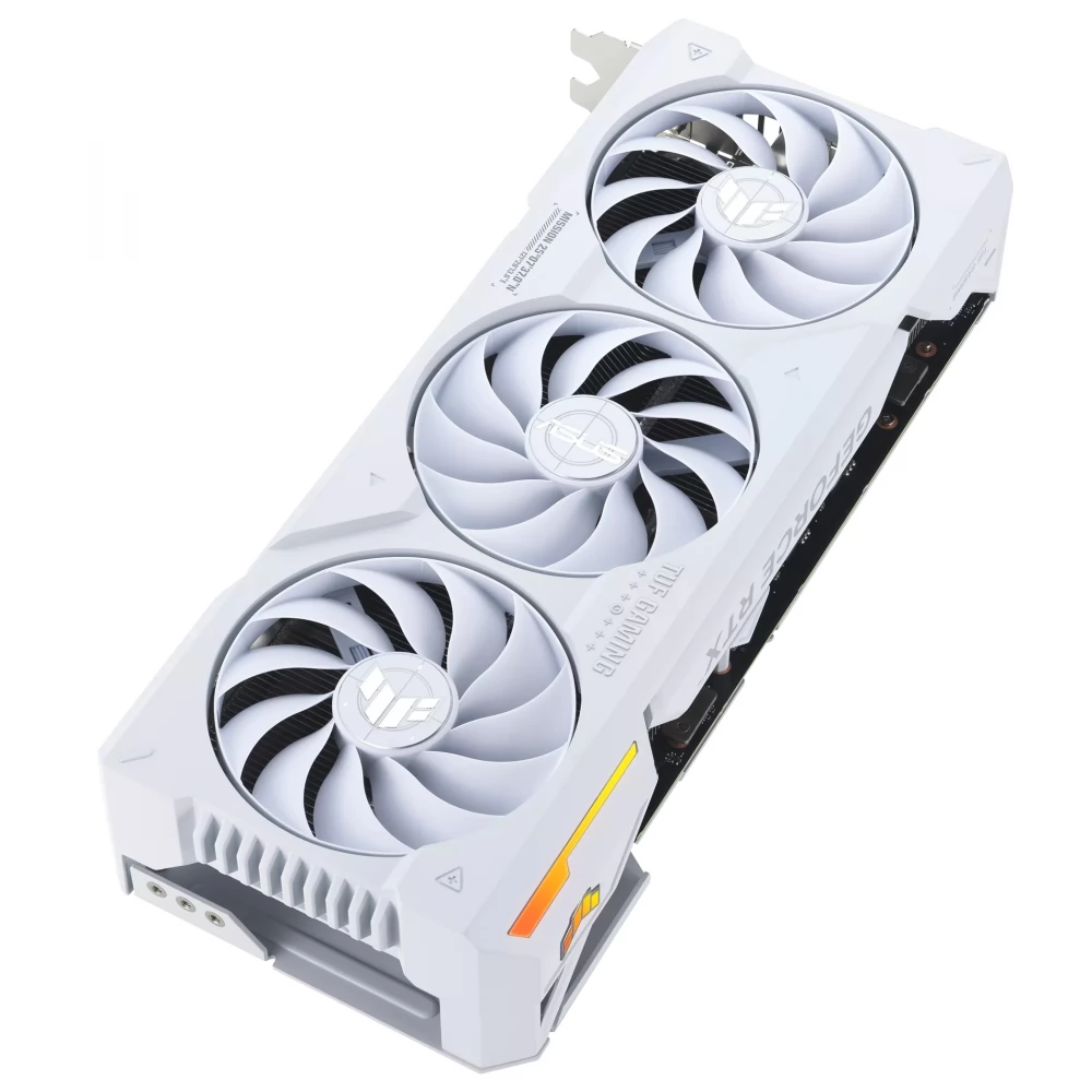 ASUS TUF-RTX4070TIS-O16G-BTF-WHITE TUF Gaming GeForce RTX 4070 Ti SUPER ...