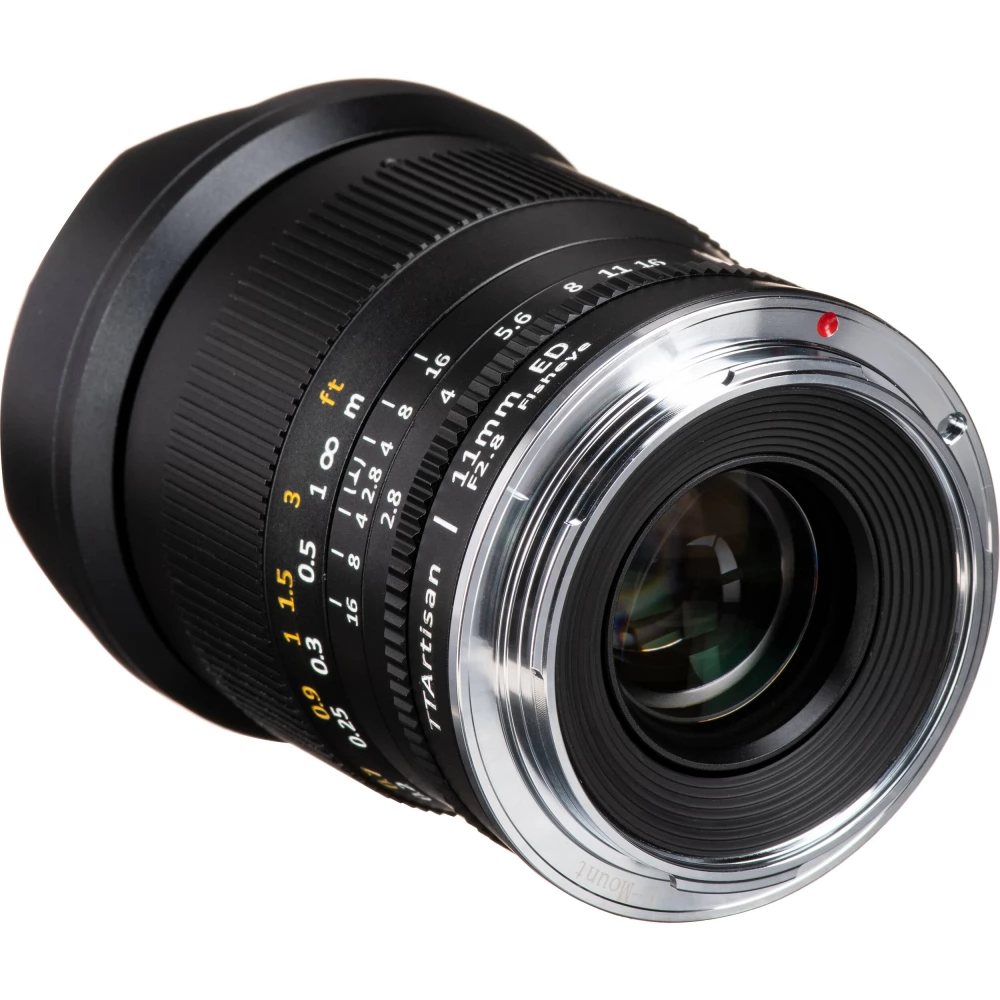 【極美品】TTArtisan 11mm f/2.8 Fisheye Canon TTArtisan 11mm f/2.8 Lens for Canon EF F1128-EF-B B&H Photo