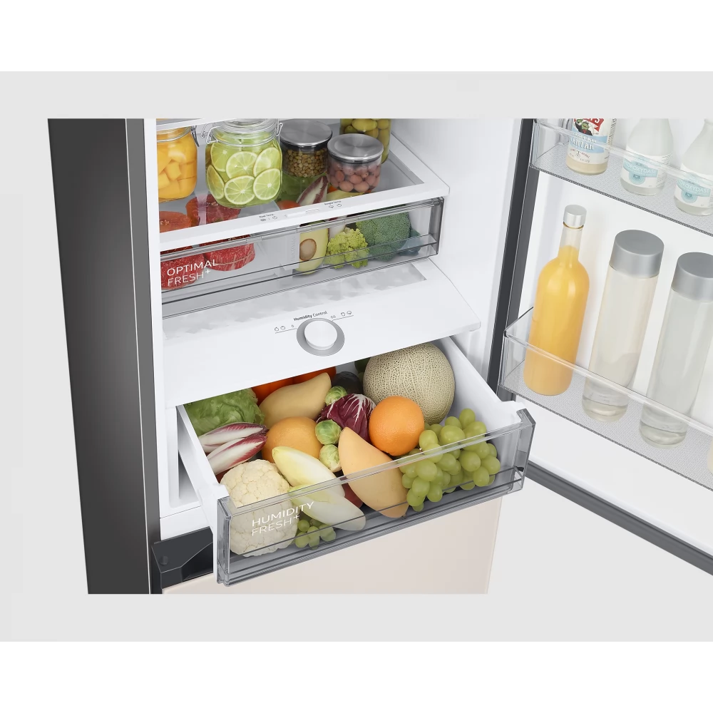 SAMSUNG RB38C7B5D39/EF Bespoke refrigerator alulfagyasztos 390L beige