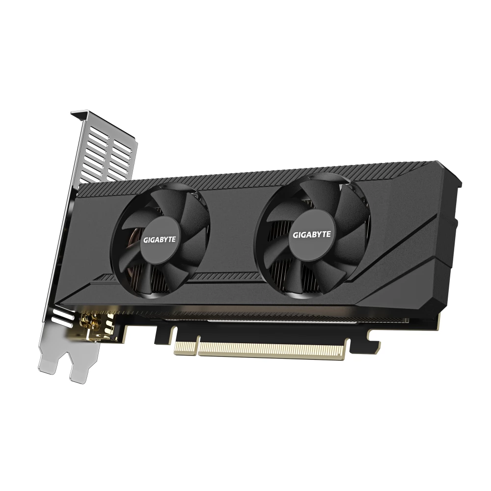 GIGABYTE GV-N3050OC-6GL GeForce RTX 3050 6GB GDDR6 Low Profile OC PCIE ...