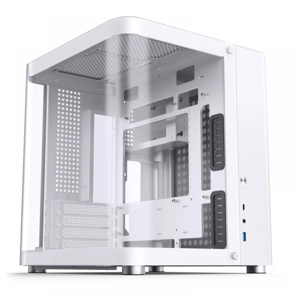 JONSBO TK-1 ホワイト + CoolerMasterMF120 x 4 JONSBO TK-1 Case with a Set of White Accessories. Is This