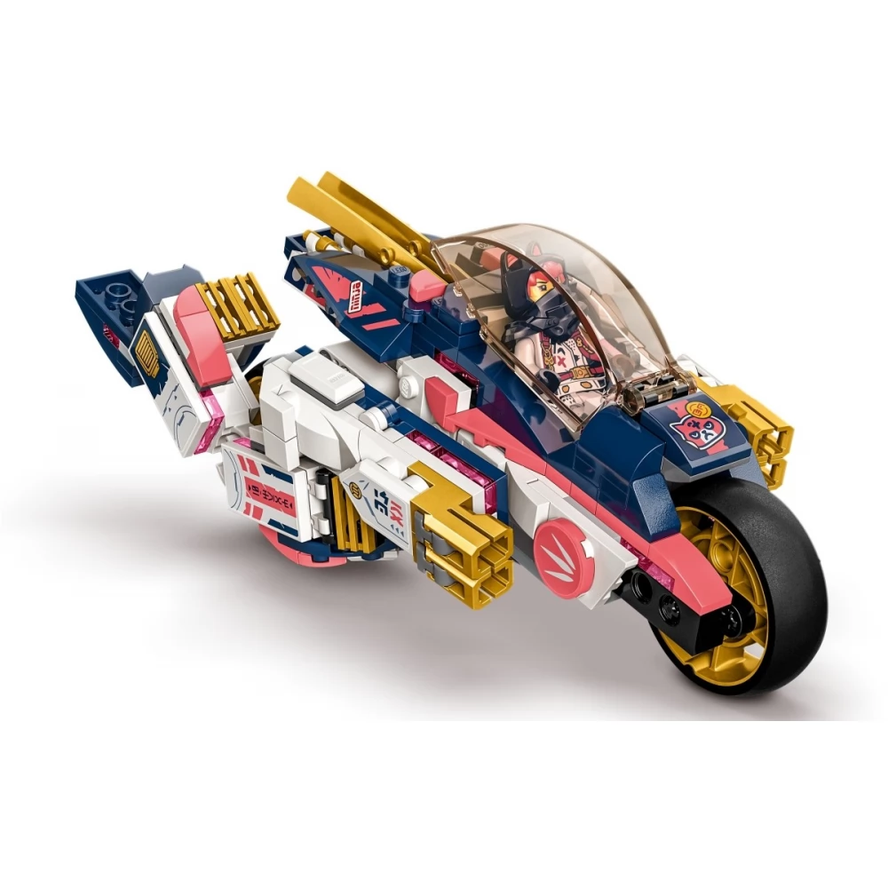 Amazon.com: LEGO NINJAGO Sora's Transforming Mech Bike Racer