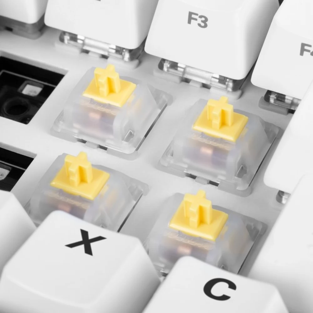 SHARKOON Gateron Cap v2 Switch szett Milky-Yellow (35 db) - iPon.hu