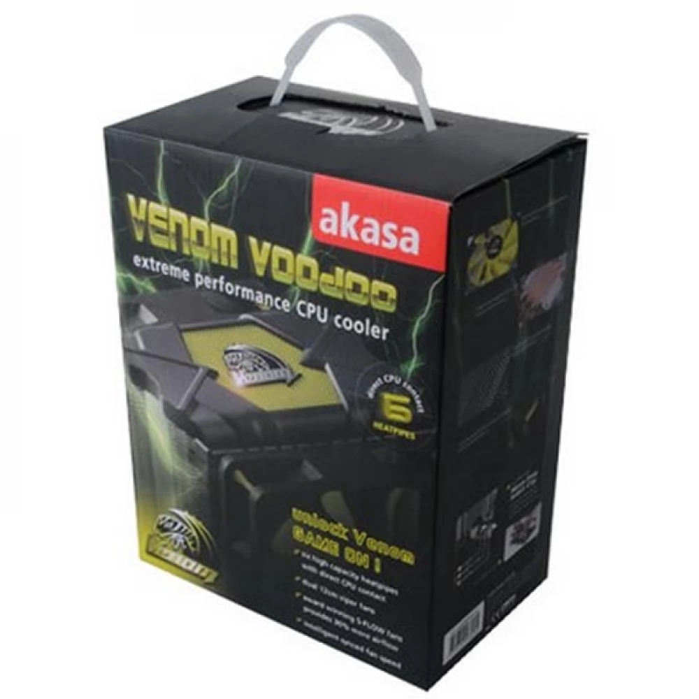 AK-VC02-RD Cooler Akasa Vortexx AK-VC02-RD Para Placas De