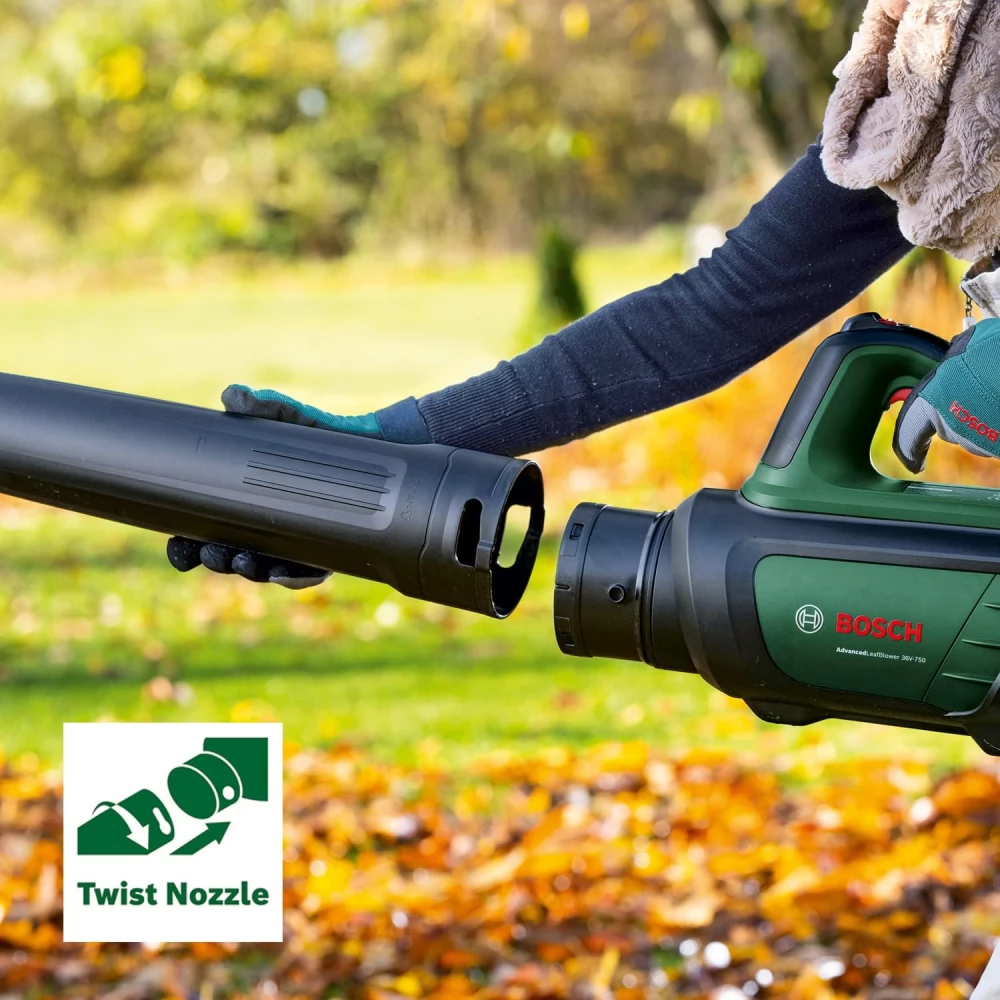 BOSCH AdvancedLeafBlower 36V-750 Akkus Laubbläser - akku und 