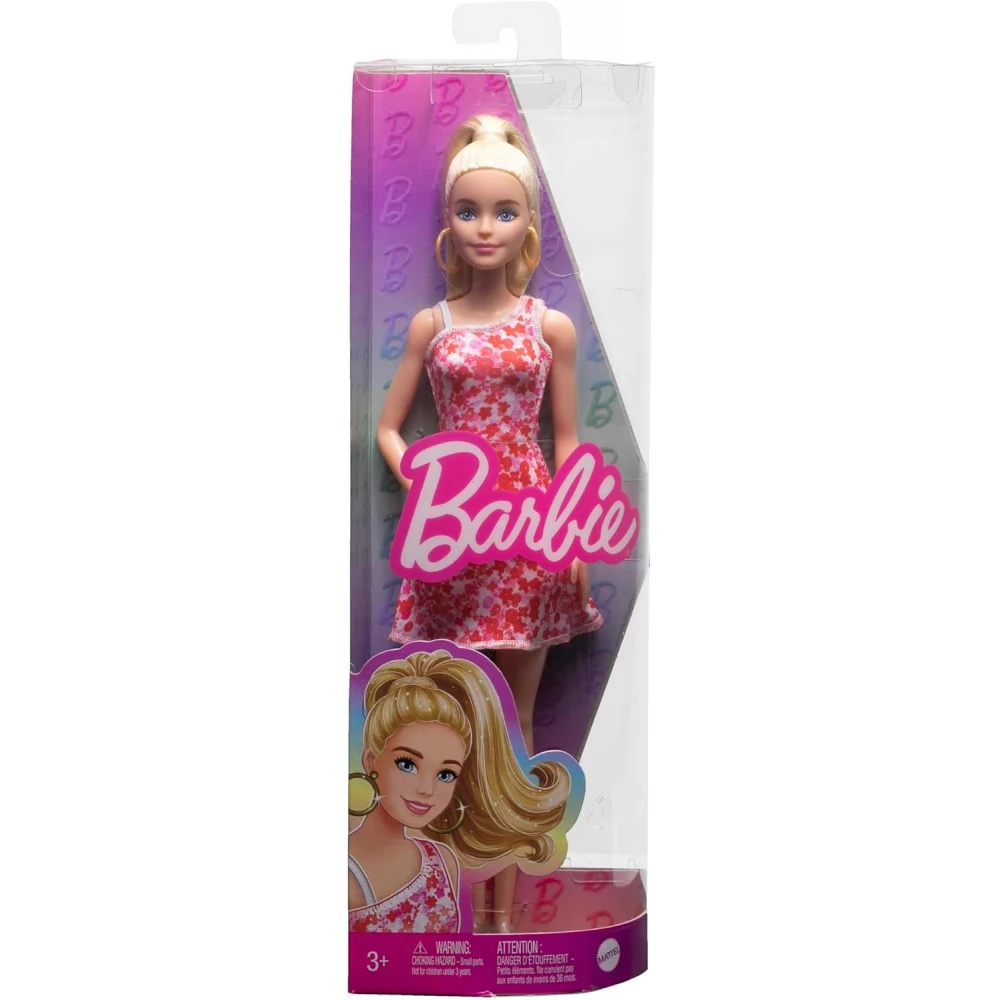 icdn.ru 22 MATTEL HJT02 Barbie Fashionistas Flower pattern clothes baba - iPoncomp.com