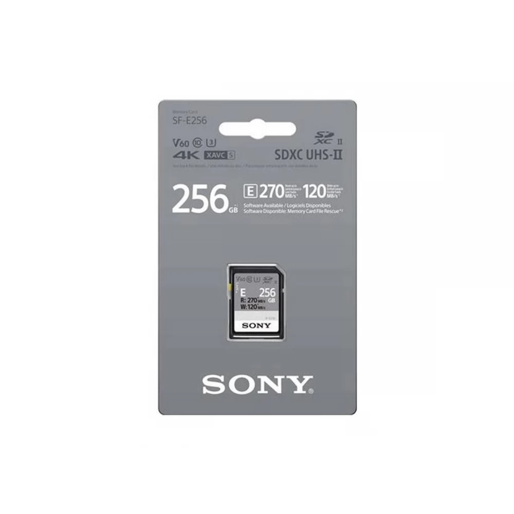 SONY SF-E 256GB SDXC 120 MB/s SFE256.AE - iPon - hardware and software  news