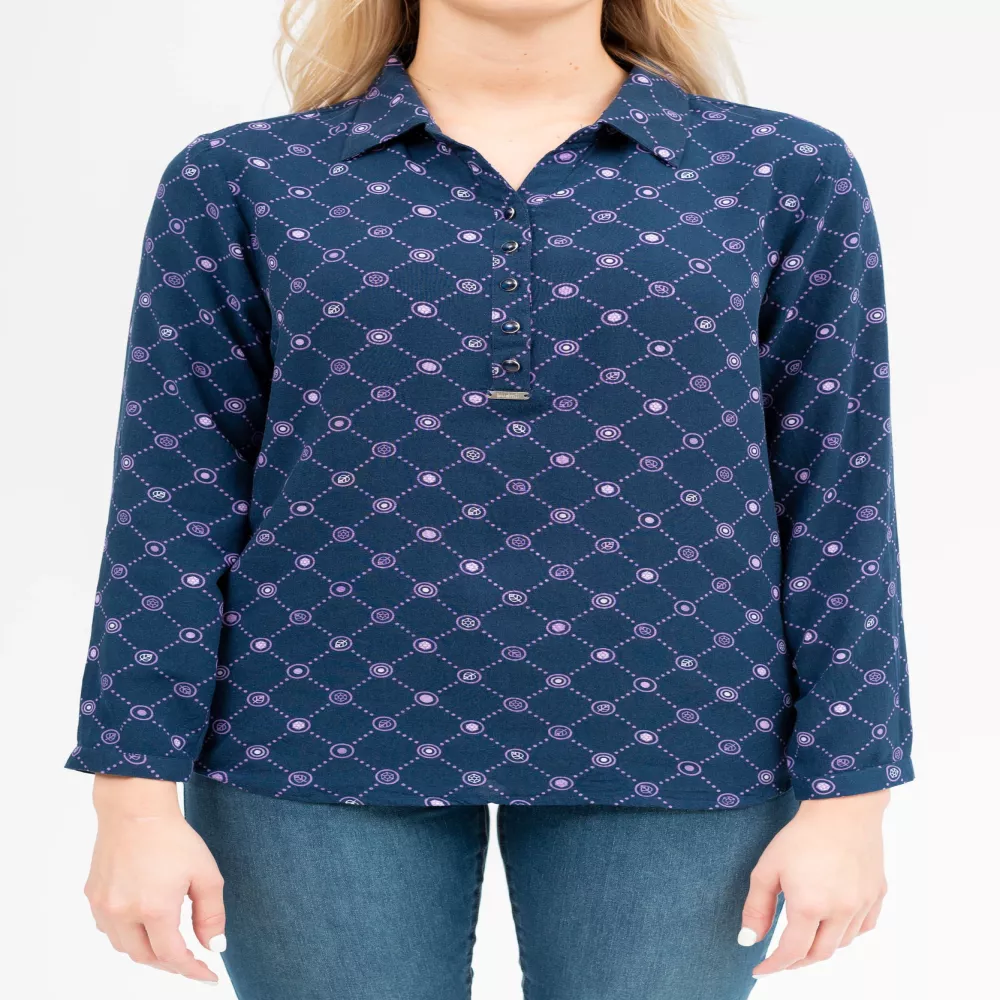 Budmil Pattern BUDMIL Blúz Női S s.kék - iPon.hu