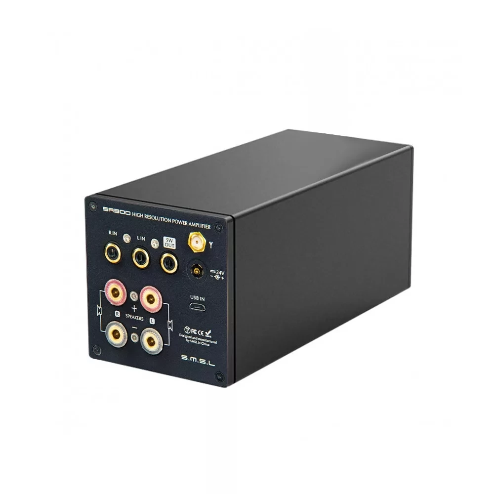 SMSL SA300 Table stereo amplifier USB DAC Bluetooth Black SMSL SA300 Table stereo amplifier USB DAC Bluetooth Black