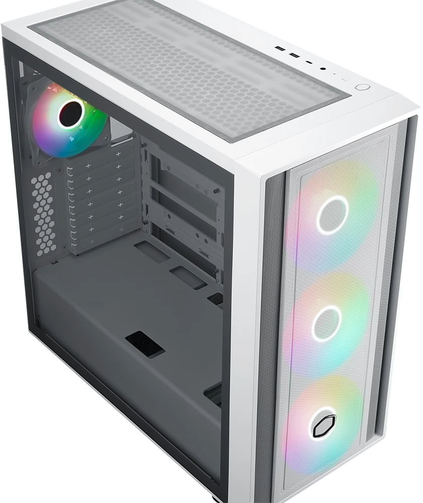 COOLERMASTER MasterBox 600 white - iPoncomp.com