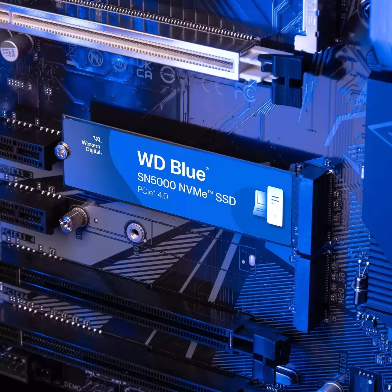 WD Blue SN5000 2TB Internal SSD PCIe Gen 4 x4 NVMe