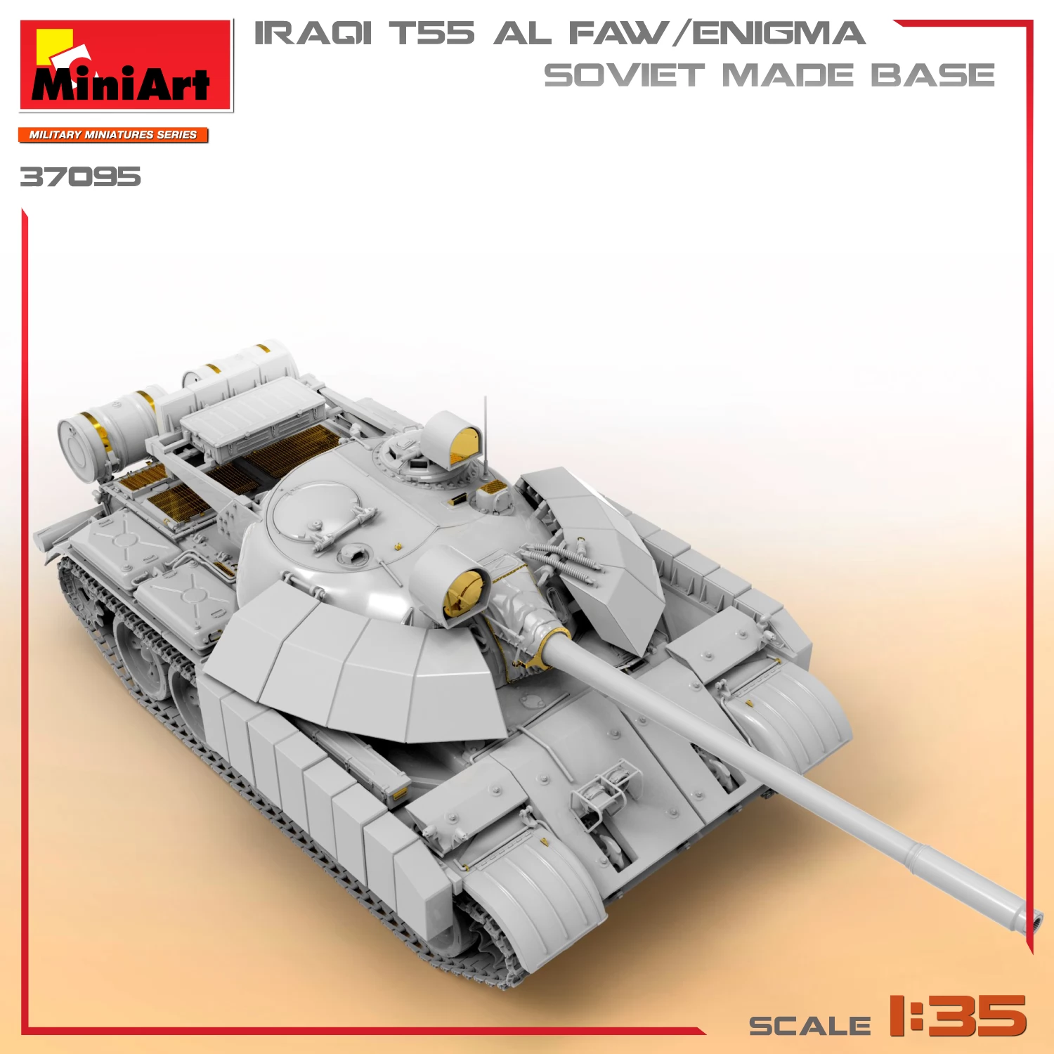 TMN: Preview: MiniArt's 35th scale T-55 Iraqi T-55 AL FAW