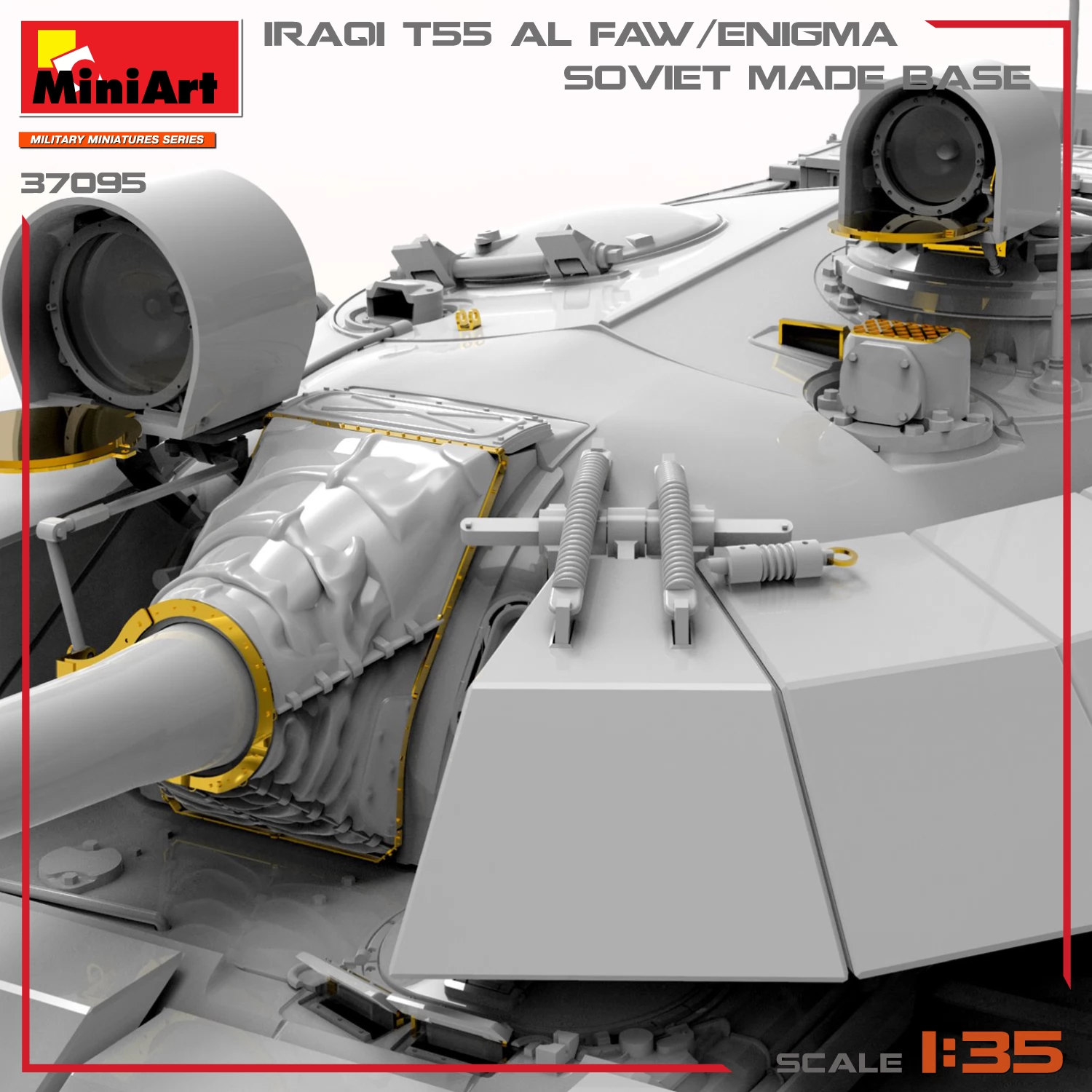イラク T-55 AL FAW/Enigma 1/35 miniart　エニグマ TMN: Preview: MiniArt's 35th scale T-55 Iraqi T-55 AL FAW