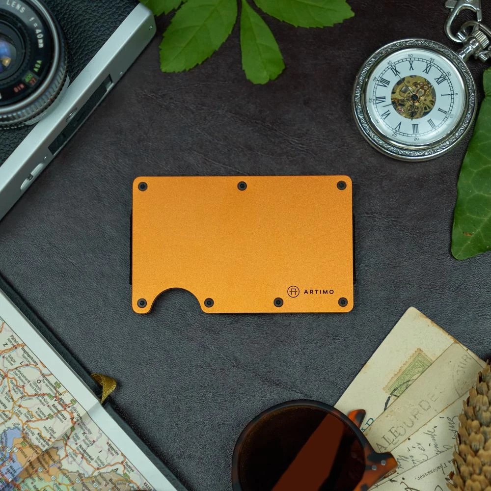 Artimo Wallet - Aluminum series - Orange - iPon.hu