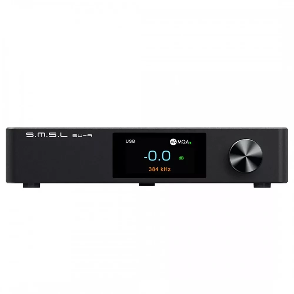 SMSL SU-9 ULTRA Table DAC Bluetooth 5.0 aptX HD LDAC 768kHz - iPoncomp.com