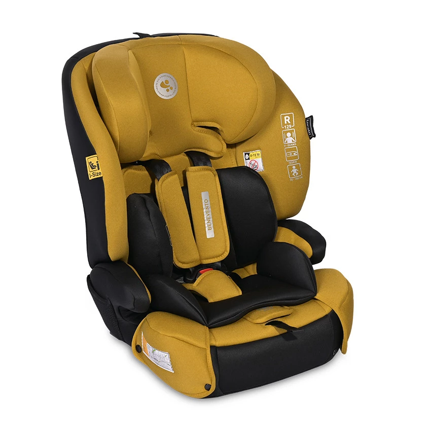 LORELLI Benevento Car Seat Isofix 76 150cm Lemon Curry iPoncomp