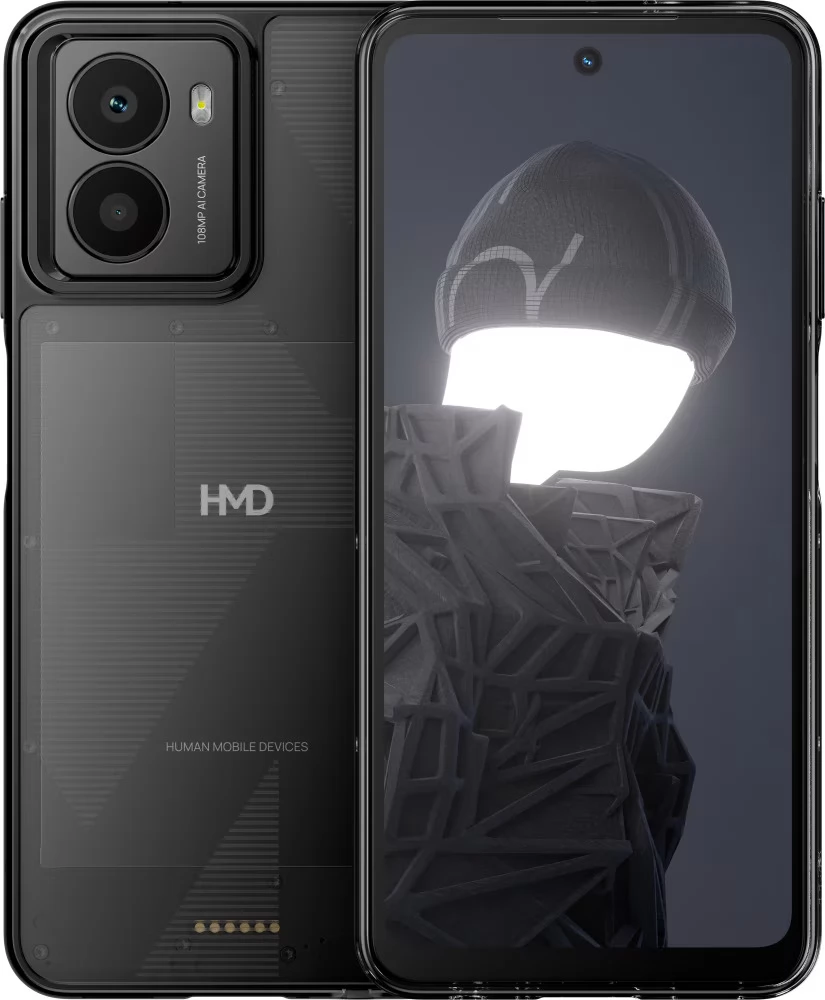 スマートフォン本体 Minimal Phone Fusion 8+256GB HMD Fusion 8GB/256GB - Noir | Domayne